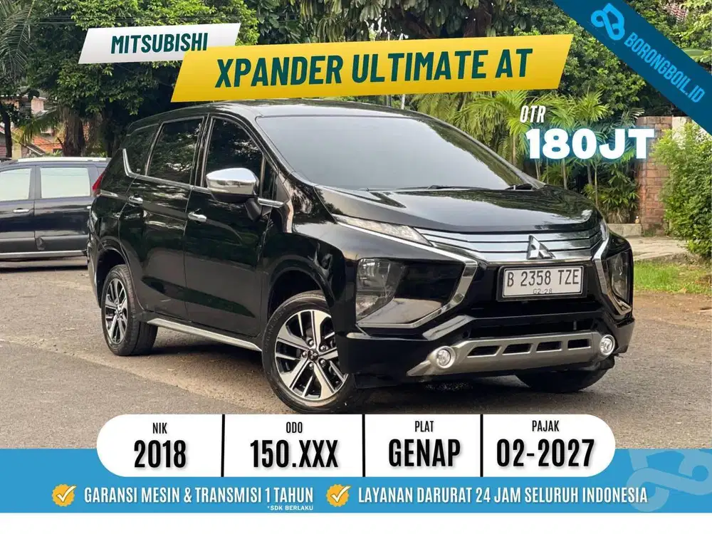 TERMURAH!!XPANDER ULTIMATE AT 2018 SIAP PAKAI