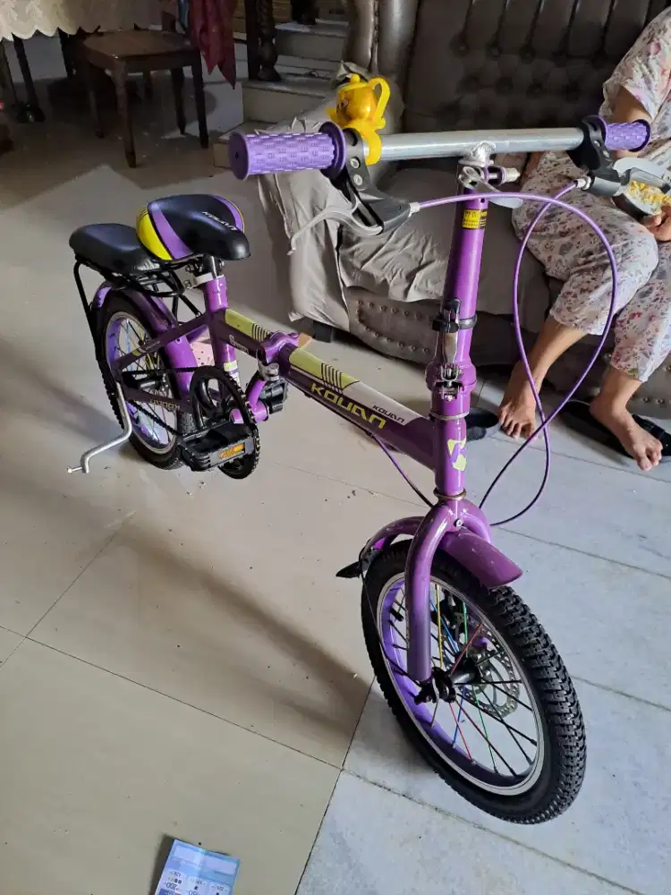 Sepeda lipat anak merk kouan