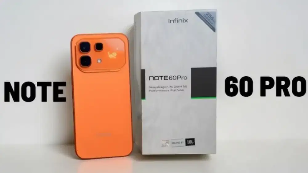 Promo Infinix Note 60 pro 5G 8/256 warna limited edition Bisa cicilan