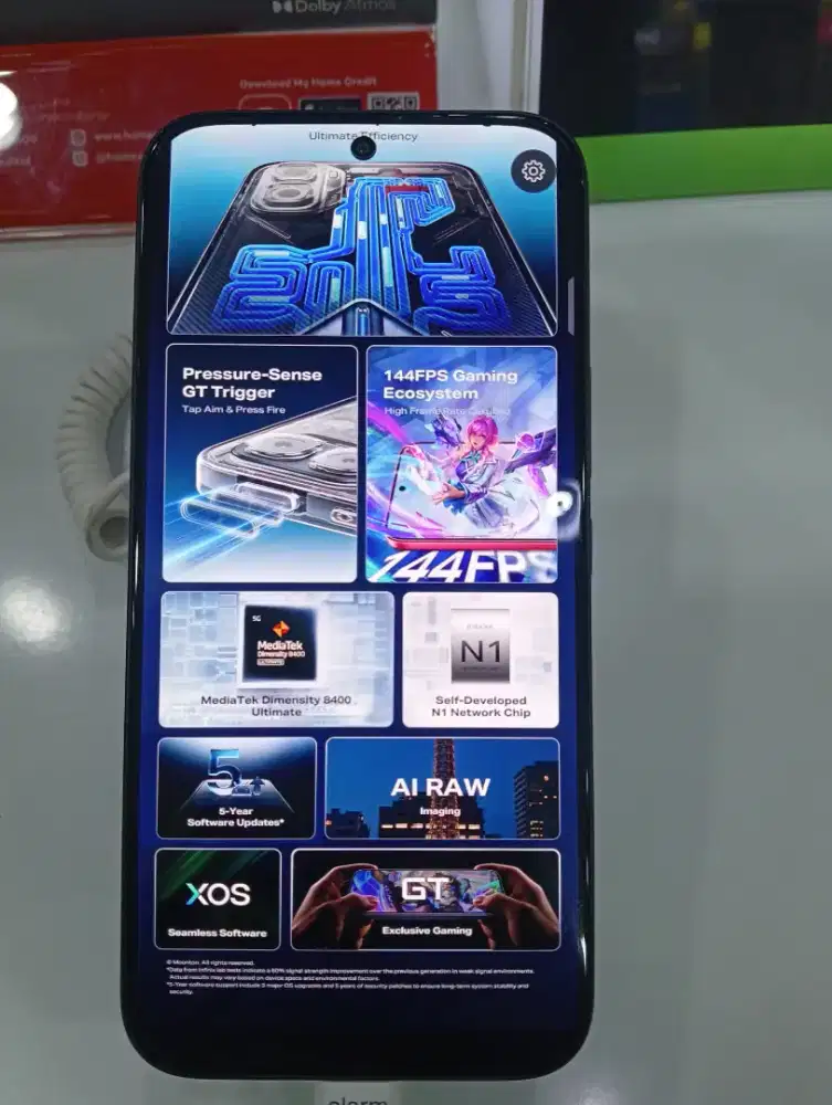 GT50Pro special box free cooler fan hanya 6.999.000