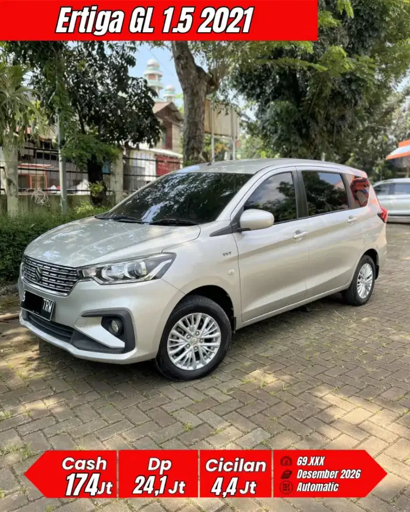Suzuki Ertiga GL 1.5 AT 2021 Service Record