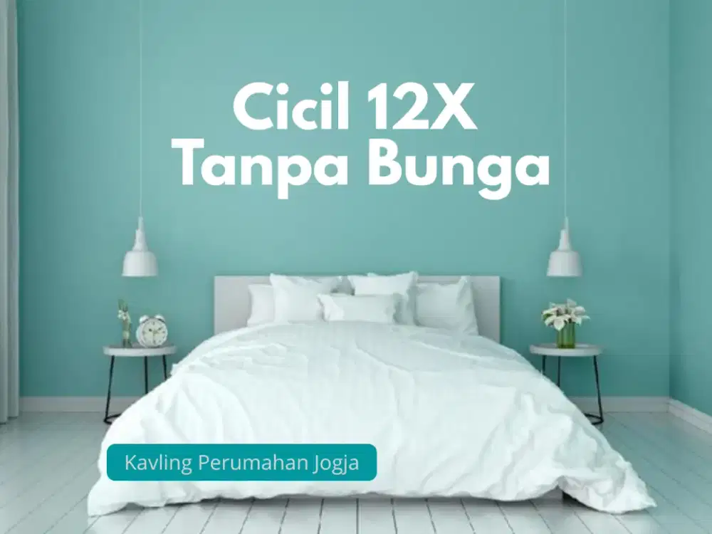 Cicil 12X Tanpa Bunga, Tanah Dekat Exit Tol Jogja Timur