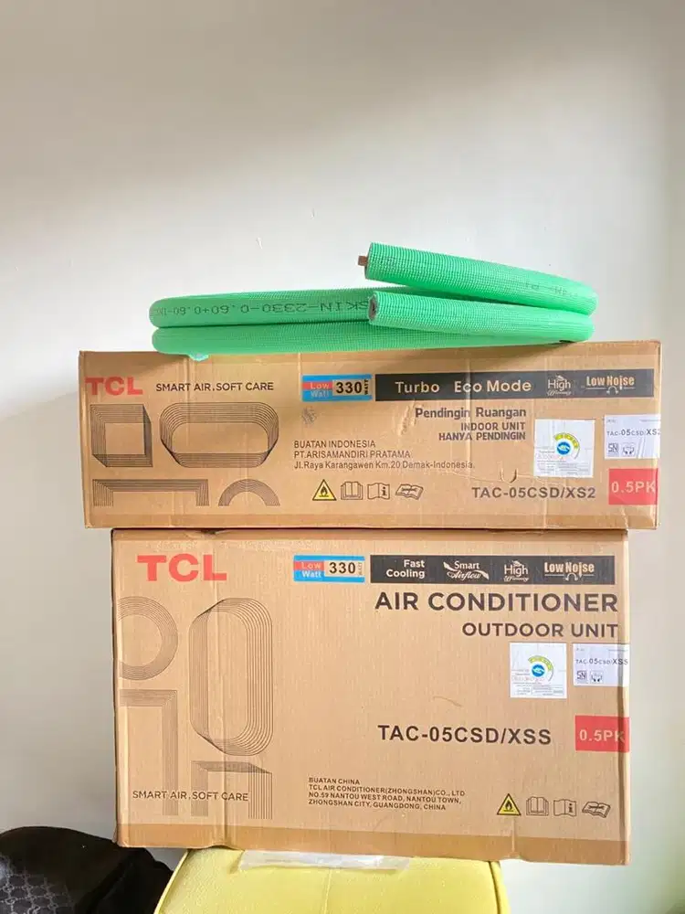 Ac tcl 1/2 pk low watt plus pasang