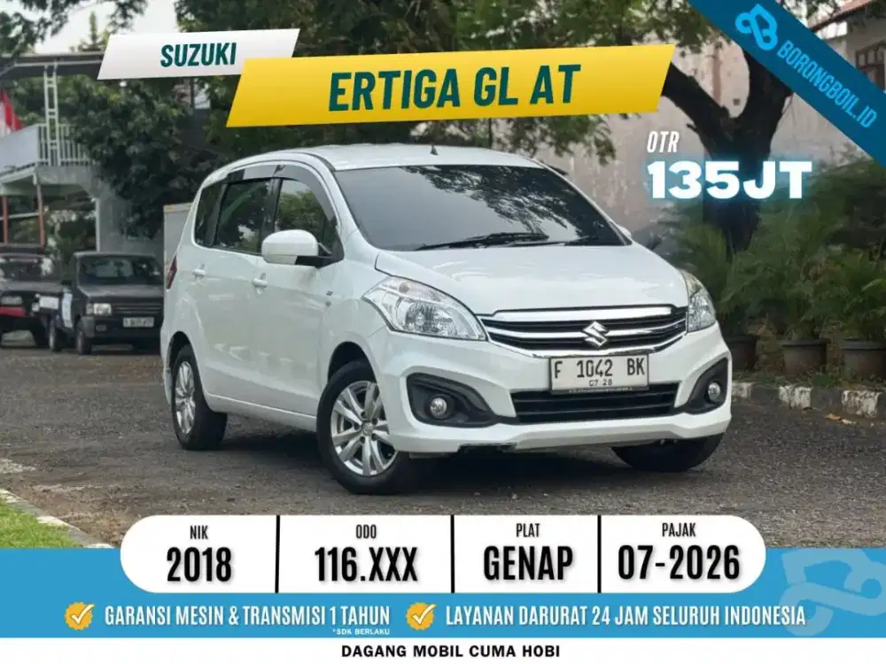 Suzuki Ertiga GL AT 2018 TERMURAH