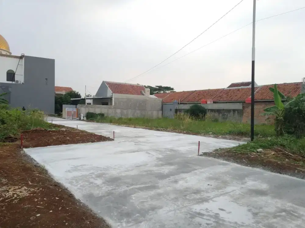 Tanah Kavling 100 Jt-an Cisauk, Dekat Tol Serpong-Balaraja. SHM