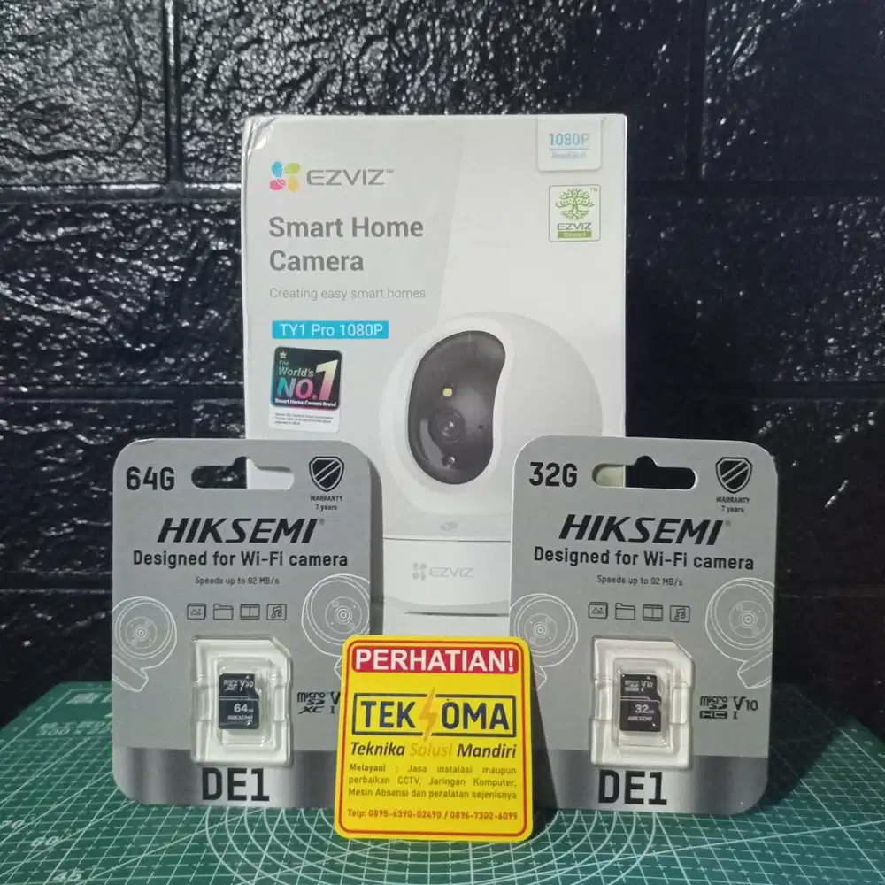 Paket CCTV Wireless EZVIZ Gambar Jernih Mulai 700 Ribu