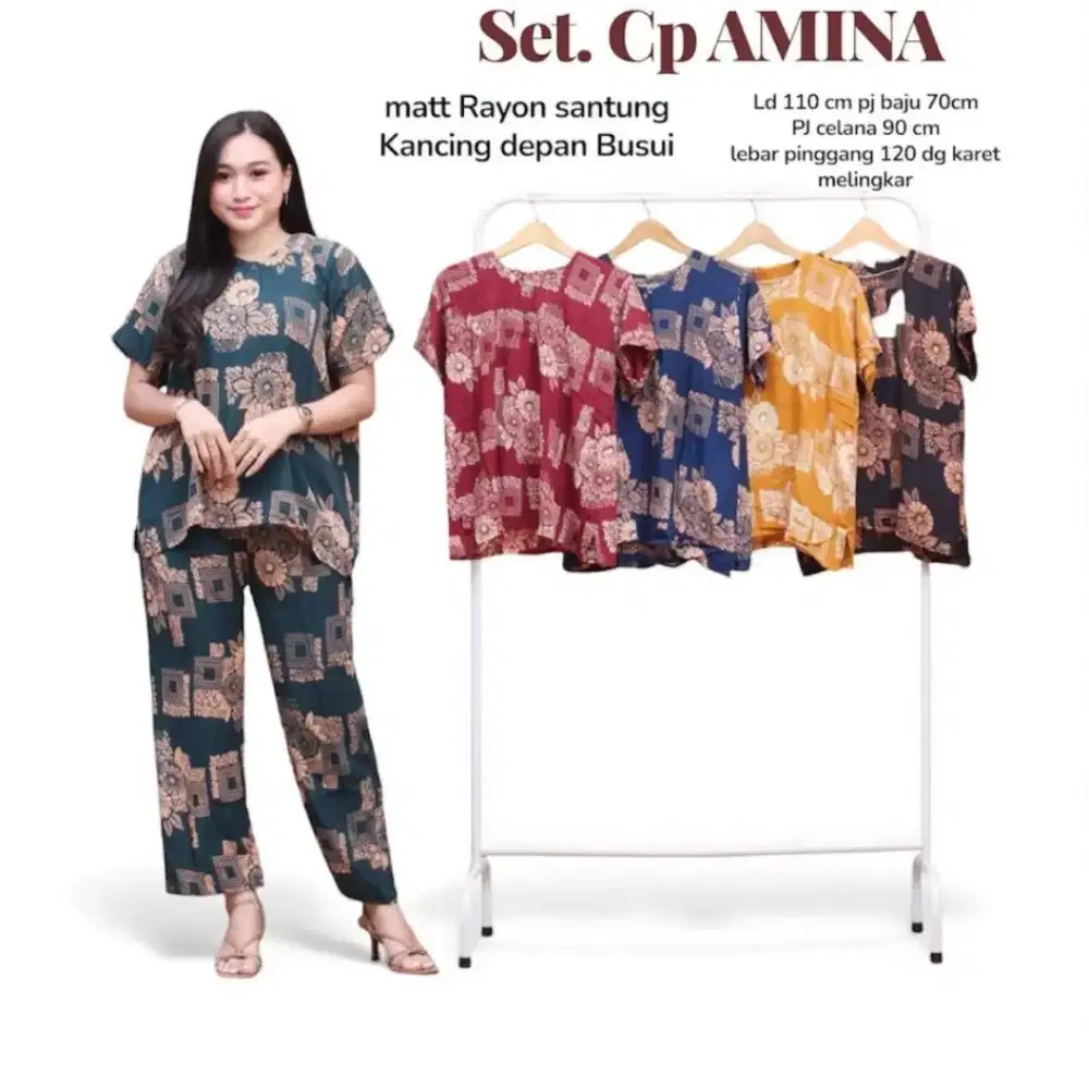 Setelan Celana Panjang Busui Baju Kekinian.