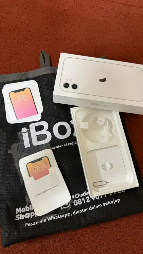 Second Iphone 11 ORI EX IBOX 128gb IOS TERUPDATE