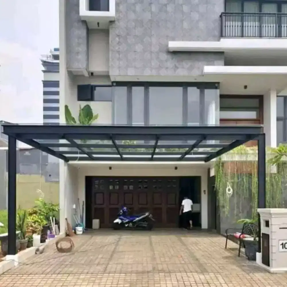 Canopy atap kaca