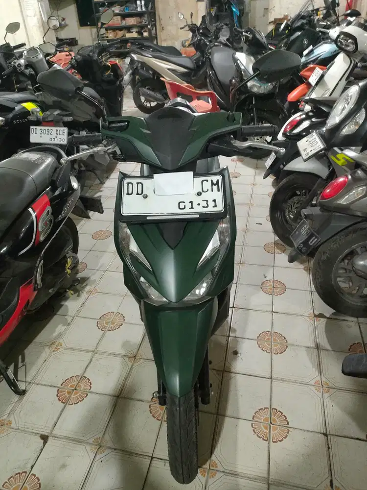 Honda beat deluxe 2025 hijau pemakaian 2026