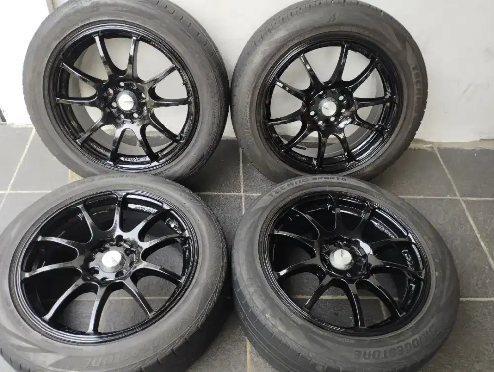 Velg Advan & Ban Bridgestone Techno