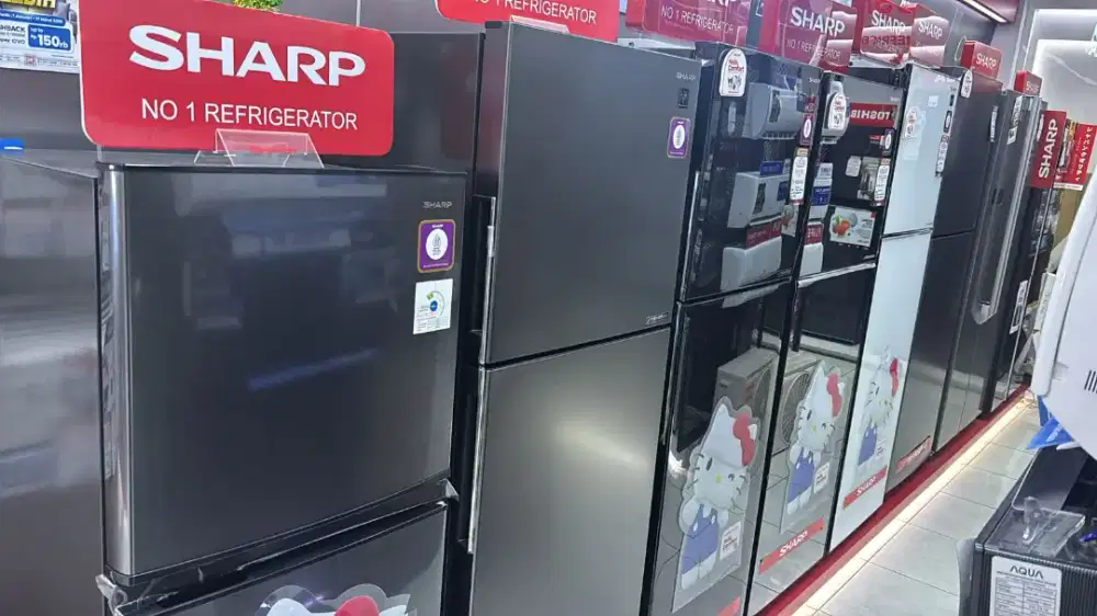 KREDIT KULKAS & FREEZER DP 0% DENGAN INDODANA