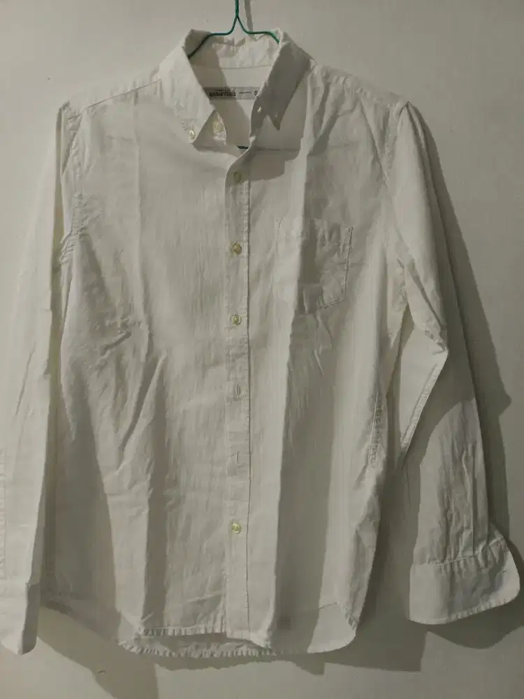 Girodano Kemeja Putih lengan panjang, sz S