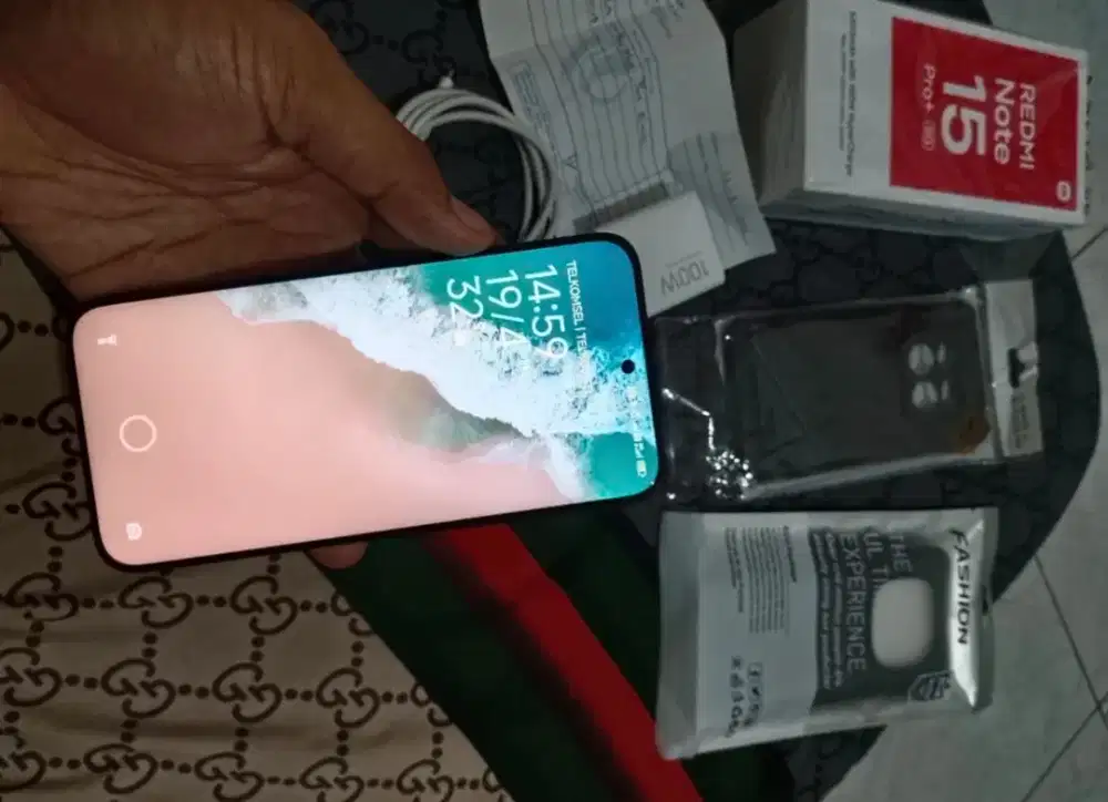 Redmi note 15 pro plus 5g 8/256gb fullset ori mulus garansi panjang