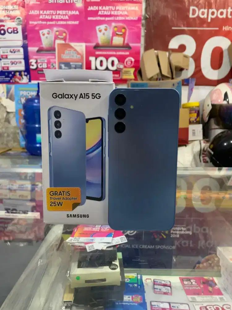 Samsung galaxy A15 5G ram 8+8/256gb  lenkap