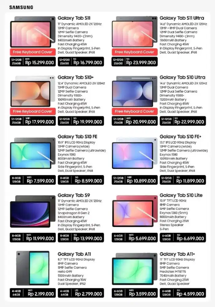 Samsung galaxy Tab