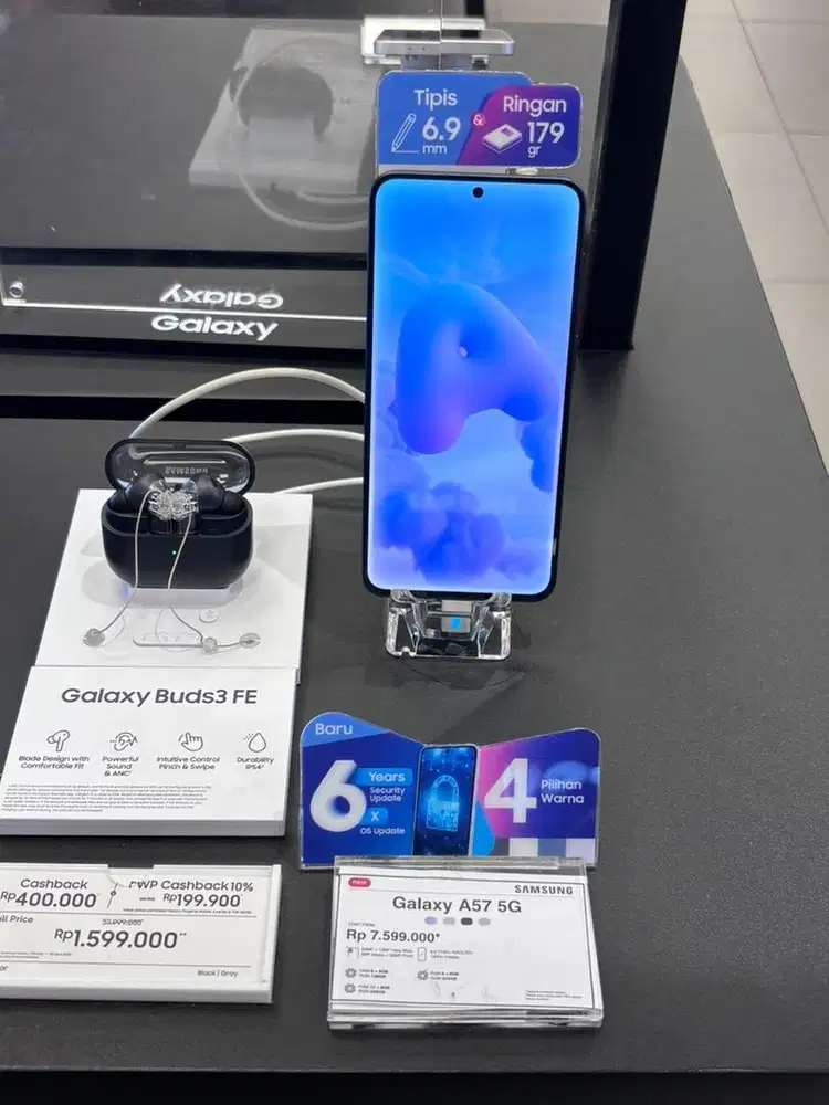 Samsung series A57 dan A37