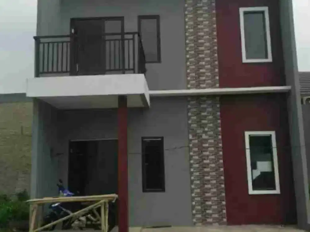 Rumah 2lantai baru termurah KPR DP suka suka dekat gading Serpong BSD