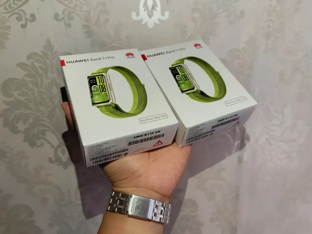 Huawei smart band 11 pro green new (setara xiaomi watch 5 9 lite pro )