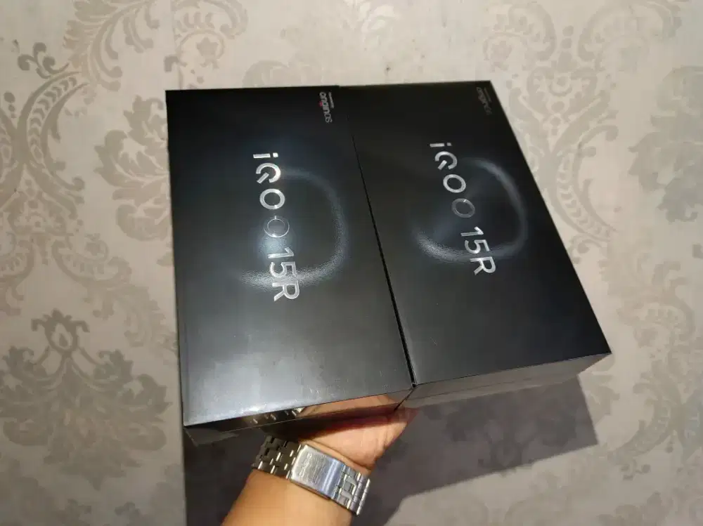 iqoo 15R 5G ram 8/256 NEW ( setara neo z10r 13 z9x poco f7 x8 pro )