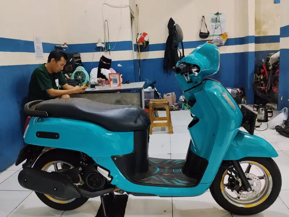 jual yamaha fazzio neo 2022 siap pakai gress