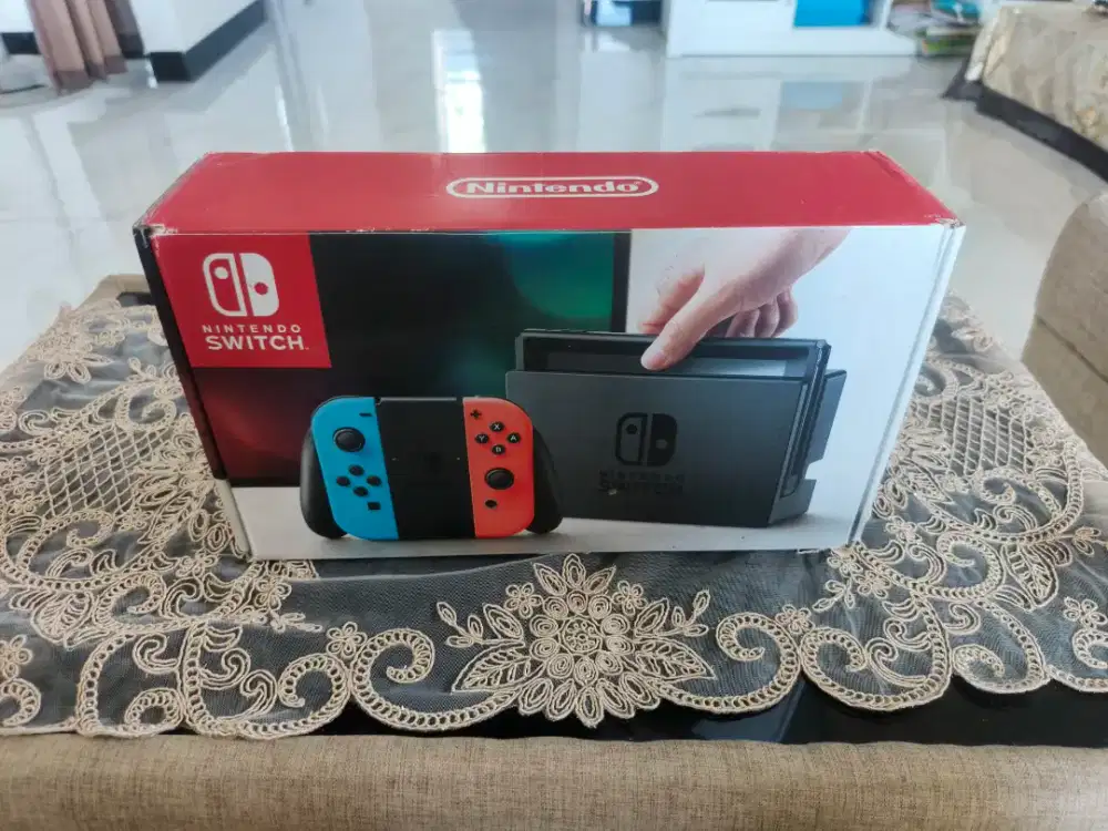 Jual nintendo switch fullset