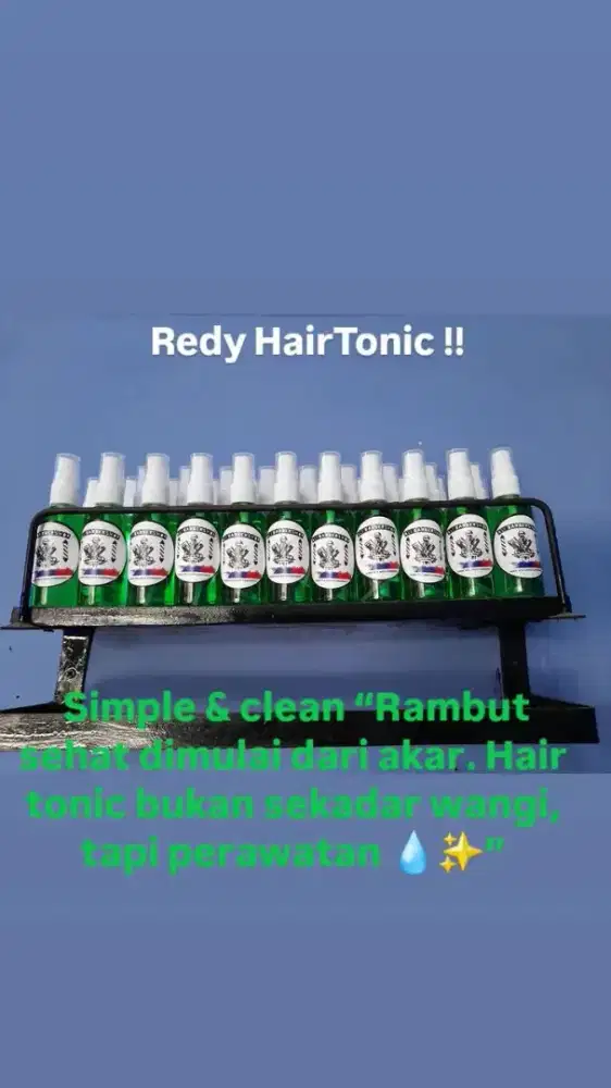 Jual HAIR TONIC DAN POMADE CLAY UNTUK KESHATAN RAMBUT DAN GAYA RAMBUT