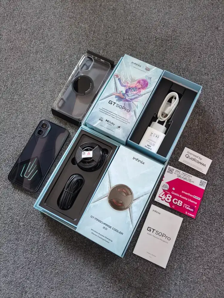 Infinix GT 50 Pro Ram 12+12/512 Ready Warna Red