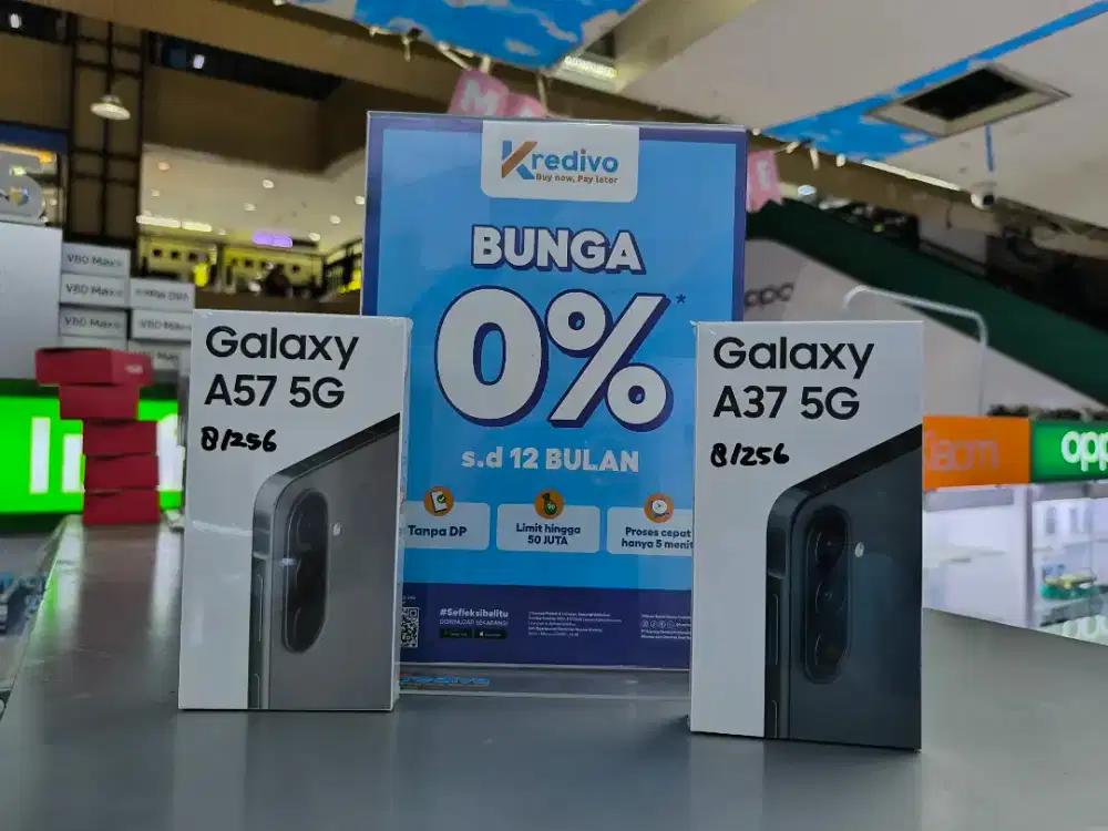 SAMSUNG GALAXY A57 & A37 PROMO CICILAN BUNGA 0% BY KREDIVO