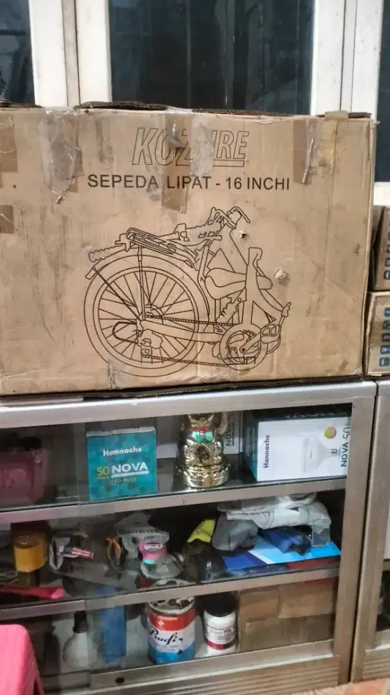 Dijual sepeda lipat kozure 16 inch baru..