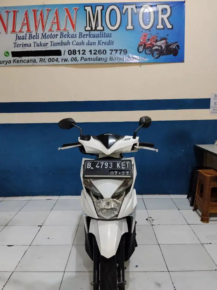 jual honda beat eco 2017 pajak hidup