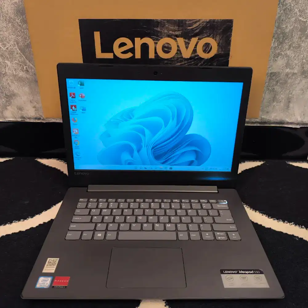 Laptop Lenovo Ideapad 330 RAM 8GB SSD 256GB Siap Pakai