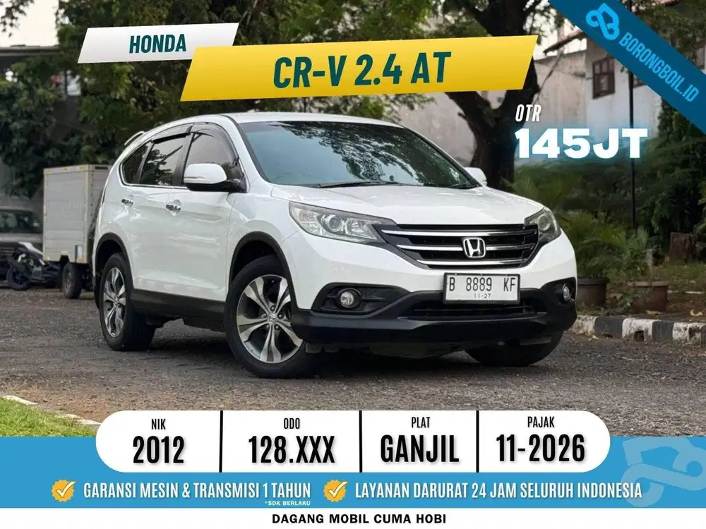 SUV Nyaman Favorit | Honda CRV 2.4 Metik 2012 Putih