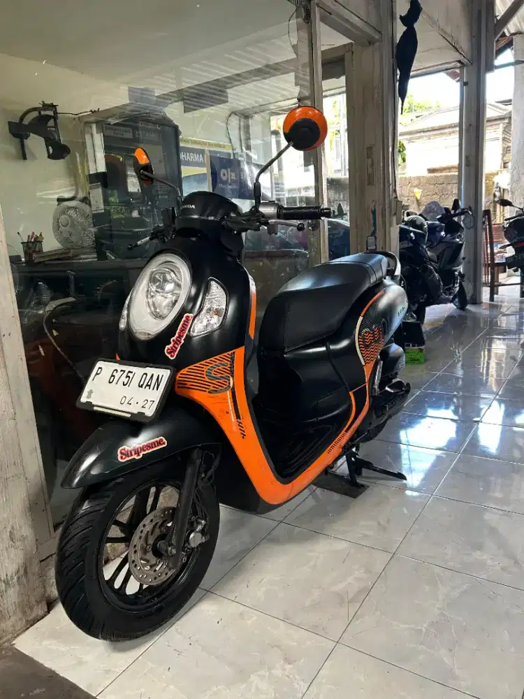 HONDA SCOOPY TAHUN 2022 PAJAK HIDUP SURAT LENGKAP