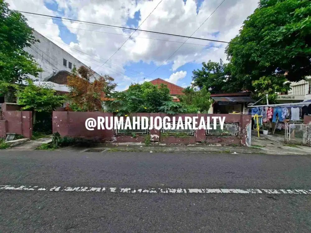 Tanah Strategis Bonus Bangunan Ring 1 Malioboro Area Danurejan Yogyakarta