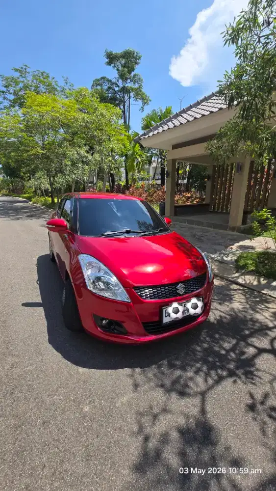 Suzuki Swift 2014 Merah - Red Candy