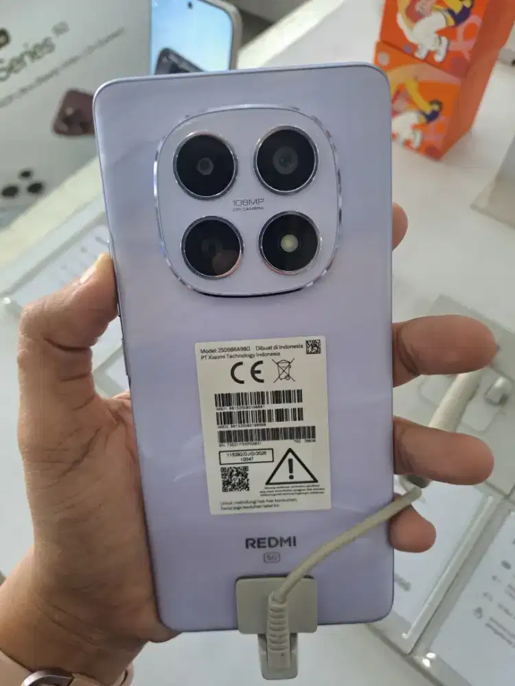 REDMI NOTE 15 5G FREE PANCI KUKUS+JAM DINDING