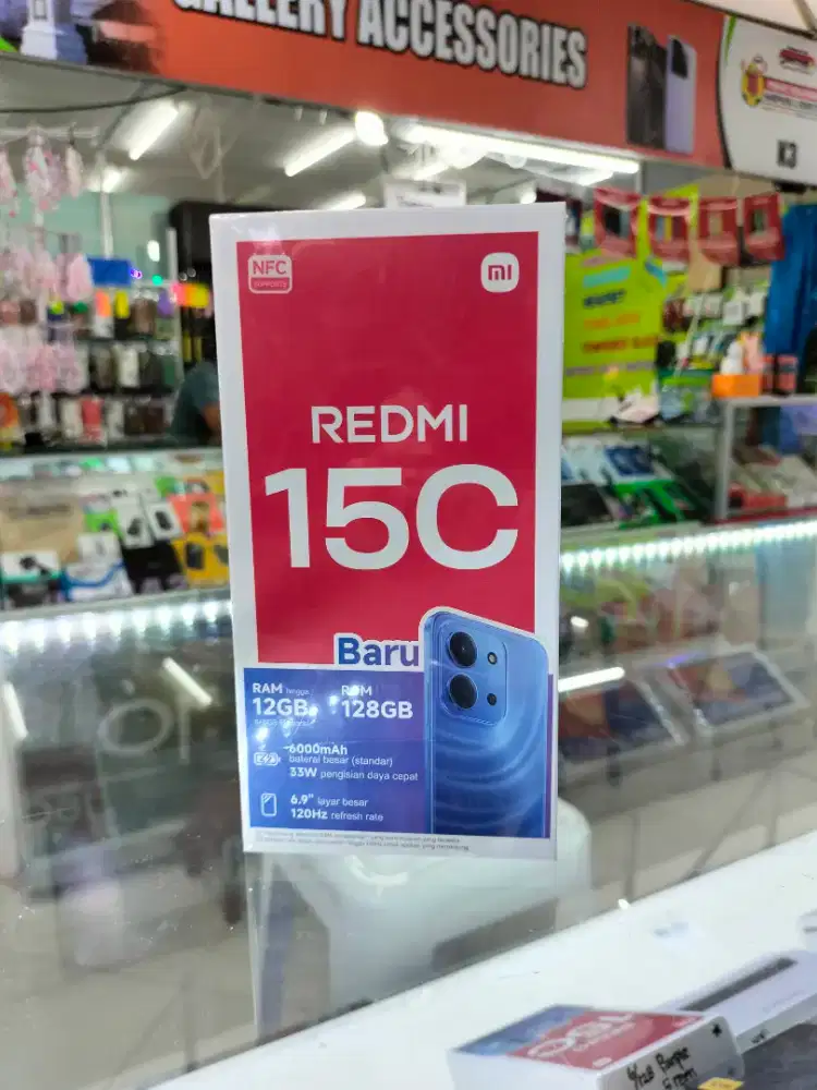 Redmi 15C 8/256gb dan 6/128gb