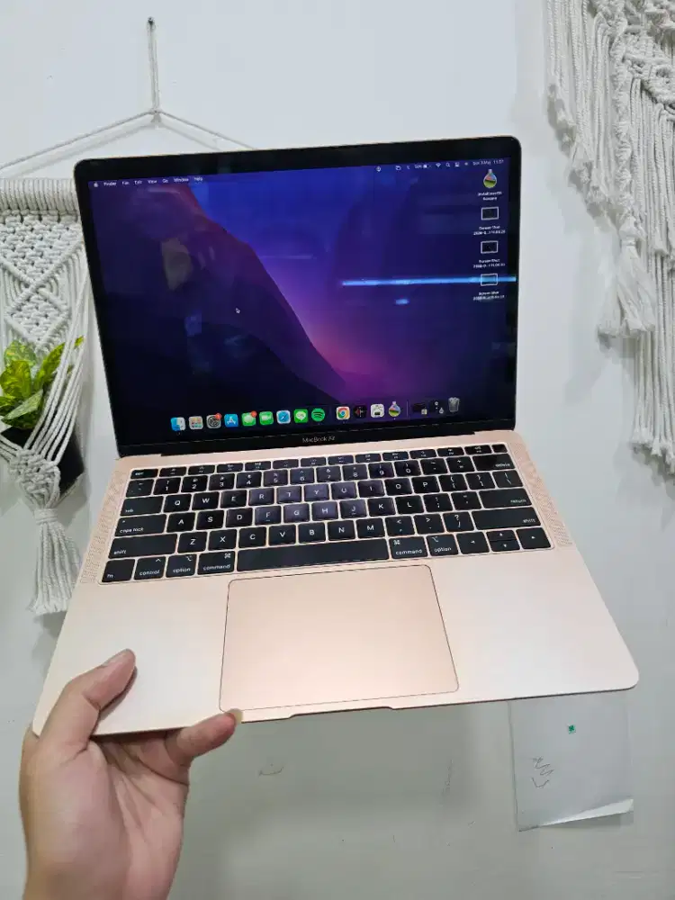 Macbook air 13 inch 2018 i5 8/256 ex resmi