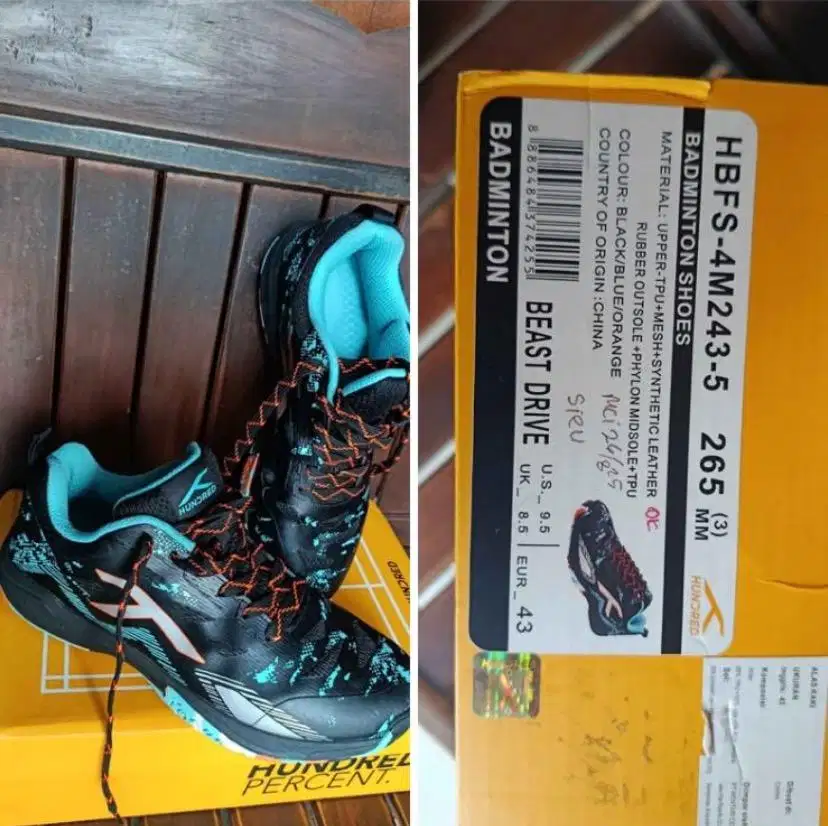 sepatu hundred original siap pakai