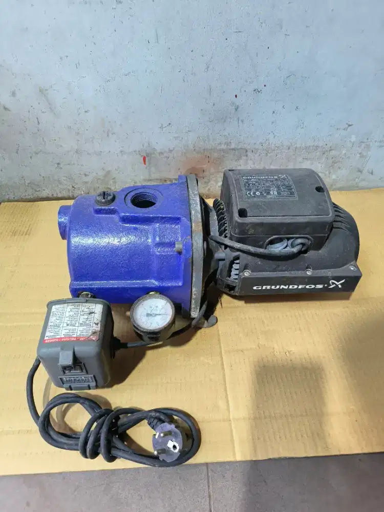 Mesin Pompa semi jet groundfos basic3