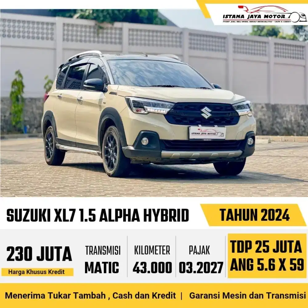 Suzuki XL7 Alpha Hybrid AT th 2024 #istana jaya motor
