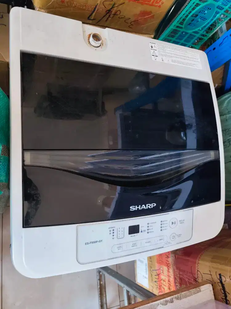 Dijual mesin cuci bekas merk Sharp 8kg