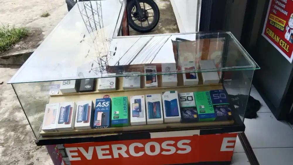 Meja intalase, untuk konter ukuran 130,leter L,,
