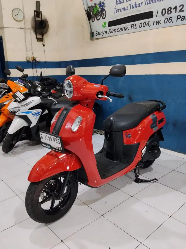 jual yamaha fazzio neo pajak hidup super gress