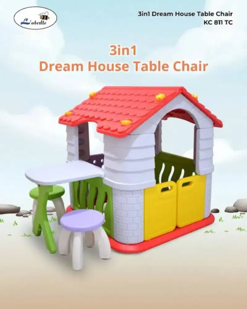 Labeille 3 in 1 Dream House Kids