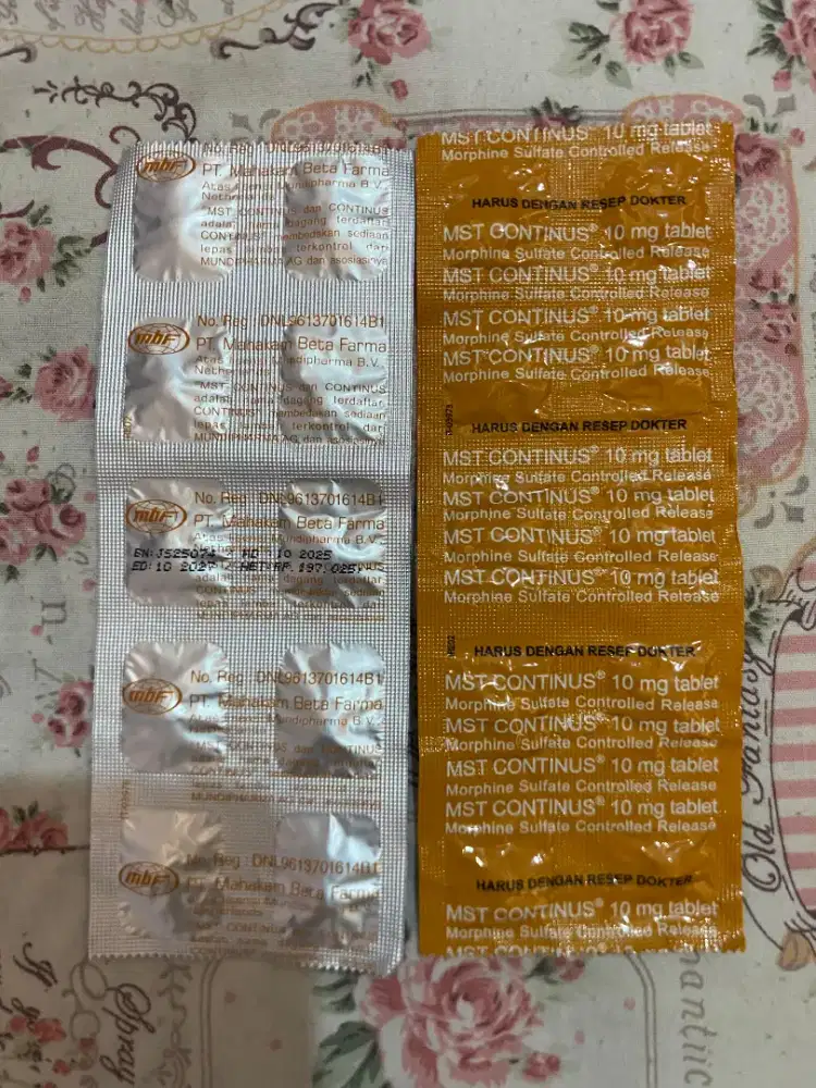 Obat Mst Continus Morfin cancer