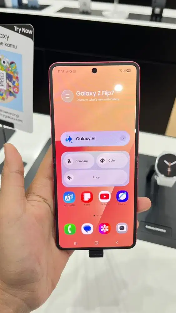 SAMSUNG GALAXY ZFLIP 7