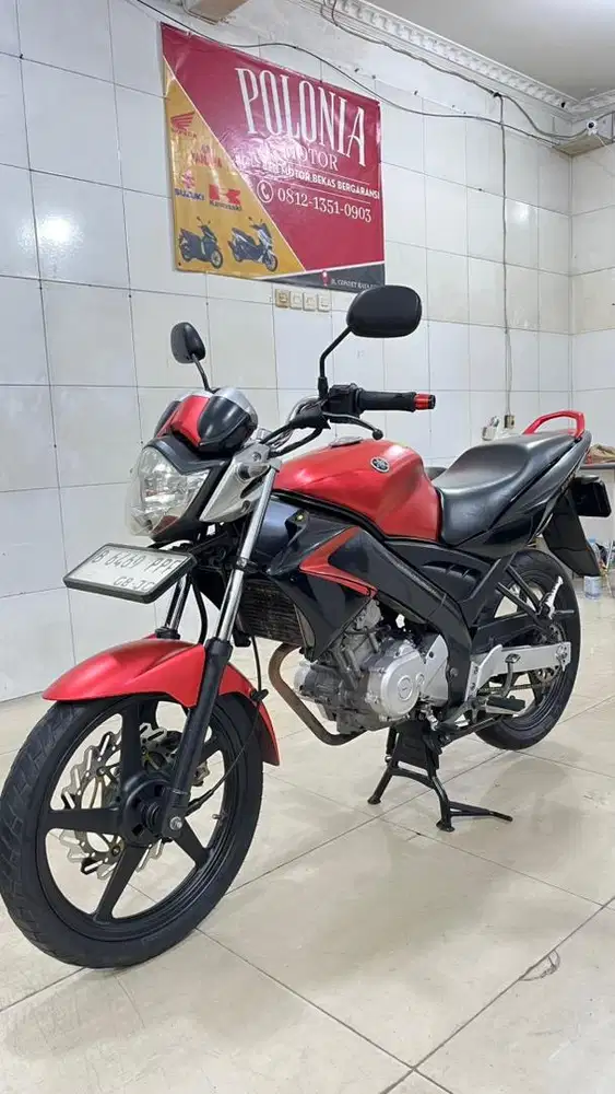 VIXION OLD 2010 PAJAK ON PLAT PJG SURAT KOMPLIT PLAT B DKI TIMUR