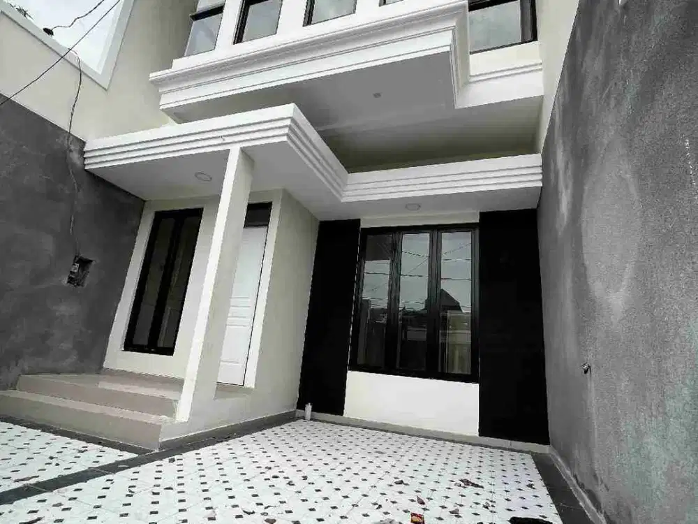 DIJUAL RUMAH BARU MINIMALIS ON PROGRESS PONDOK BENOWO INDAH